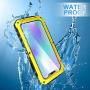 WintMing Compatible with iPhone 11 Case Aluminium Metal Waterproof Case Built-in Screen Shockproof Dustproof Full Body Protector Case Heavy Duty Cover with Kickstand