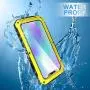 WintMing Compatible with iPhone 11 Case Aluminium Metal Waterproof Case Built-in Screen Shockproof Dustproof Full Body Protector Case Heavy Duty Cover with Kickstand