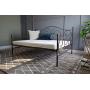 DHP Victoria Daybed, Full Size Metal Frame, Multi-functional Furniture, Bronze