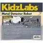 4M Kidzlabs Metal Detector Robot Kit –Stem Toys Rc Science Project Educational Gift for Kids, Brown/A, Model:4607