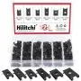 Hilitchi 225Pcs U Nut Assortment Black Phosphate Finish Rust Resistant Wide Range Kit Auto Car Metal Clips for Motorcycle Automotive Repair Replacement Hilitchi 225Pcs U Nut Assortment Black Phosphate Finish Rust Resistant Wide Range Kit Auto Car Metal Clips for Motorcycle Automotive Repair Replacement