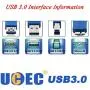 UCEC 5.25 Inch Metal Front Panel USB Hub - with 2X USB 3.0 Ports & 2X USB 2.0 Ports & 1x HD Audio Port for Computer Case UCEC 5.25 Inch Metal Front Panel USB Hub - with 2X USB 3.0 Ports & 2X USB 2.0 Ports & 1x HD Audio Port for Computer Case