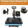 Weanas Pro 8 in 1 Combo Heat Press Machine 12'' x 15'' Digital Transfer Sublimation Swing-Away Machine for Hat/Mug/Hat Plate/Cap/T-Shirts Weanas Pro 8 in 1 Combo Heat Press Machine 12'' x 15'' Digital Transfer Sublimation Swing-Away Machine for Hat/Mug/Hat Plate/Cap/T-Shirts