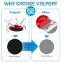 VOLPORT Extra 3M Super Sticky Adhesive and Phone Magnet Sticker Disc Replacement Strong for Reusing Grip Stand Socket Base, Circle Double Sided Car Mount 3M Tape Glue Pads Round Magic Metal Plate Disk