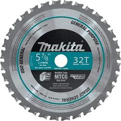 Makita A-96095 5-7/8'' 32T Carbide-Tipped Saw Blade, Metal/General Purpose