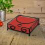 Napkin Holder Metal Square Luncheon Home Flat 7'' - Black Product SKU: SZ-6022