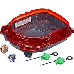 BEYBLADE Burst Turbo Slingshock Rail Rush Battle Set Game -- Complete Set Burst Beystadium, Battling Tops, and Launchers (Amazon Exclusive)