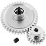 Hobbypark Metal Diff Main Gear 38T & Motor Pinion Gear 17T for RC 1/18 WLtoys A959 A949 A969 A979 Replacement of A949-24 RC Car Buggy Upgrade Parts Hobbypark Metal Diff Main Gear 38T & Motor Pinion Gear 17T for RC 1/18 WLtoys A959 A949 A969 A979 Replacement of A949-24 RC Car Buggy Upgrade Parts