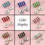 TOAOB 400pcs Assorted Colors Crystal Rondelle Spacer Beads 6mm 8mm Silver Tone Metal Rhinestone Loose Beads for Bracelets Necklaces Jewelry Making TOAOB 400pcs Assorted Colors Crystal Rondelle Spacer Beads 6mm 8mm Silver Tone Metal Rhinestone Loose Beads for Bracelets Necklaces Jewelry Making