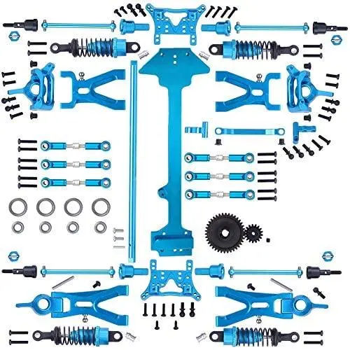 SONPP for WLtoys,1 Set Complete Upgrade Parts Kit for WLtoys A959 A959-B A969-B A979-B K929-B 1/18 RC Car Replacement Accessories,Blue SONPP for WLtoys,1 Set Complete Upgrade Parts Kit for WLtoys A959 A959-B A969-B A979-B K929-B 1/18 RC Car Replacement Accessories,Blue