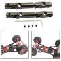 Tongina Metal Upgrade Centre Drive Shaft Dogbone for WPL D12 1:16 B14 B16 B24 1/16 C14 C24 C34 and for Henglong 1:16 Truck DIY RC Truck Parts Titanium - 2pcs Titanium
