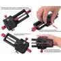 iShoot Universal All Metal 150mm Macro Focusing Rail Slider Close-up Shooting Head Camera Support Bracket Holder With Arca-Swiss Fit Clamp and Quick Release Plate in Bottom for Tripod Ballhead