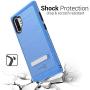 CoverON Metal Kickstand SleekStand Series for Samsung Galaxy Note 10 Plus Case/Note 10 Plus 5G Case - Blue