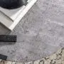 Walker Edison Anastasia Modern Metal Wrap X Base Coffee Table, 30 Inch, Grey Concrete Walker Edison Anastasia Modern Metal Wrap X Base Coffee Table, 30 Inch, Grey Concrete