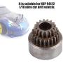 Durable Metal Clutch Bell, 1.02in RC Clutch Bell, 1/10 CNC Machined Replacing Old Part 1/10 Scale RC Car RC Drift Vehicle for HSP 94122