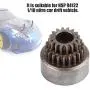 RC Car Clutch Bell, 02023 Metal Clutch Bell (Double Gears) for HSP 94122 Nitro 1/10 Car Drift Vehicle Accessory Parts RC Car Clutch Bell, 02023 Metal Clutch Bell (Double Gears) for HSP 94122 Nitro 1/10 Car Drift Vehicle Accessory Parts