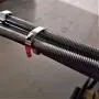 Stainless Steel Zip Ties Exhaust Wrap, TAKSDAI 100pcs 11.8'' Metal Locking Wrap Ties Straps Header Wrap Exhaust Wrapping