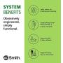 AO Smith Whole House Water Filter System - Carbon Filtration Reduces 97% of Chlorine - NSF Certified - 6yr, 600,000 Gl - AO-WH-Filter