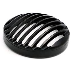 CISUNG Metal Headlight Grill Cover Fits Harley Davidson Sportster XL 883 1200 X48 Black