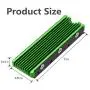 MHQJRH M.2 2280 SSD heatsink (Green) MHQJRH M.2 2280 SSD heatsink (Green)