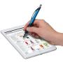SyPen 2 in 1 Capacitive Stylus & Ballpoint Pen Comfort Grip For Any touchscreen Device, iPad, iPhone 6,6 Plus, iPod, Android, Galaxy, Dell, Note, Samsung (Black- 10 Pack)