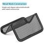 MaxGear Mesh Business Card Holder Stand Metal Business Card Stand for Desk Office Business Card Display with 50 Name Card Capacity 6 Pack Black