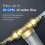 Waterdrop PFK Whole House Sediment Water Filter, Spin Down Sediment Water Filter, 50-Micron, 1'' MNPT + 3/4'' FNPT, BPA Free, Heavy Duty 316L Molybdenum Alloy Build Waterdrop PFK Whole House Sediment Water Filter, Spin Down Sediment Water Filter, 50-Micron, 1'' MNPT + 3/4'' FNPT, BPA Free, Heavy Duty 316L Molybdenum Alloy Build