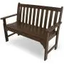 POLYWOOD GNB48MA Vineyard 48'' Bench, Mahogany