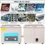 Ultrasonic Cleaner 15L Professional Ultrasonic Engine Parts Carburetor Circuit Board Gun Motor Repair Tools Cleaning Machine with Mechanical Knob Control Ultrasonic Cleaner 15L Professional Ultrasonic Engine Parts Carburetor Circuit Board Gun Motor Repair Tools Cleaning Machine with Mechanical Knob Control