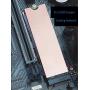 Easycargo Laptop M.2 Heatsink Kit, Copper Heat Sink + High Performance Nano Thermal pad 1mm 0.5mm for Cooling PC Laptop M2 2280 SSD NVMe (4-Set)