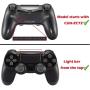 eXtremeRate Replacement D-pad R1 L1 R2 L2 Triggers Touchpad Action Home Share Options Buttons, Black Full Set Buttons Repair Kits with Tool for Playstation 4 PS4 Slim PS4 Pro CUH-ZCT2 Controller