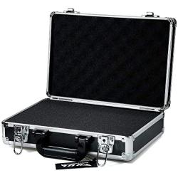 HUL 14in Two-Tone Aluminum Case with Customizable Pluck Foam Interior for Test Instruments Cameras Tools Parts and Accessories