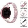 Mosonio Compatible with Galaxy Active 2 Watch Band with Case Women, Jewelry Replacement Metal Wristband Strap with Bling PC Protective Cover for Samsung Active 2 Watch Band(Pink, 40mm) Mosonio Compatible with Galaxy Active 2 Watch Band with Case Women, Jewelry Replacement Metal Wristband Strap with Bling PC Protective Cover for Samsung Active 2 Watch Band(Pink, 40mm)