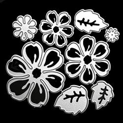 OOTSR Flower Metal Cutting Dies, 3D Flower Die Cuts Stencil for Scrapbooking/Embossing/Photo Album Decor/DIY Craft/Gift