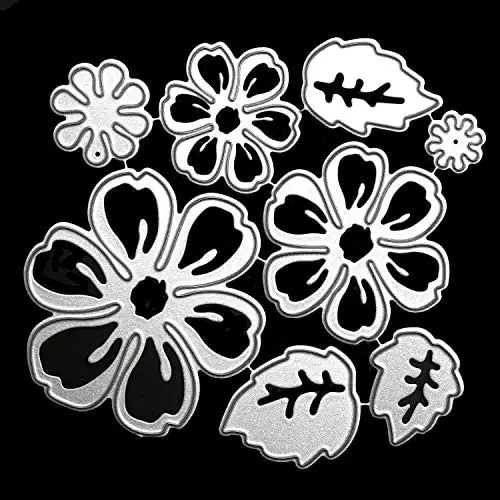 OOTSR Flower Metal Cutting Dies, 3D Flower Die Cuts Stencil for Scrapbooking/Embossing/Photo Album Decor/DIY Craft/Gift OOTSR Flower Metal Cutting Dies, 3D Flower Die Cuts Stencil for Scrapbooking/Embossing/Photo Album Decor/DIY Craft/Gift