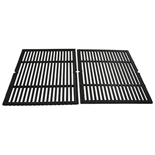 Music City Metals 66652 Matte Cast Iron Cooking Grid Replacement for Select Gas Grill Models by Charbroil, Coleman and Others, Set of 2 Music City Metals 66652 Matte Cast Iron Cooking Grid Replacement for Select Gas Grill Models by Charbroil, Coleman and Others, Set of 2