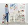 Regalo 56-Inch Extra WideSpan Walk Through Baby Gate, Includes 4-Inch, 8-Inch and 12-Inch Extension, 4 Pack of Pressure Mounts and 4 Pack of Wall Cups and Mounting Kit