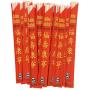 Royal Premium Disposable Bamboo Chopsticks, 9'' Sleeved and Separated, UV Treated, Bag of 100