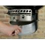 Weber 15501001 Performer Deluxe Charcoal Grill, 22-Inch, Touch-N-Go Gas Ignition System, Black