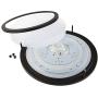 LB72124 LED Flush Mount Ceiling Light, 16-Inch, Oil Rubbed Bronze, 23W (180W Equivalent) 1610 Lumens 3000K Warm White, ETL & DLC Listed, Energy Star, Dimmable