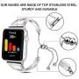 iGK Compatible with Apple Watch Band 38mm 40mm 42mm 44mm Women Jewelry Metal Cuff Strap Dressy Bangle Bracelet for Apple iWatch SE Series 6/5/4/3/2/1