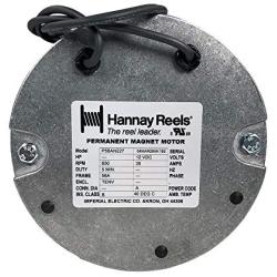 Hannay Reels 9915.0042 - AN-227 12V DC Face Mount 1/3 HP 650 RPM Motor