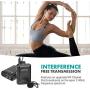 Movo WMX-1-DUO 2.4GHz Dual Wireless Lavalier Microphone System Compatible with DSLR Cameras, Camcorders, iPhone, Android Smartphones, and Tablets (200 ft Audio Range) - Great for Teaching Tutorials