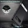 ESR Metal Kickstand Case Compatible with The Samsung Galaxy S10, [Vertical and Horizontal Stand] [Reinforced Drop Protection] Flexible TPU Soft Back for The Samsung Galaxy S10, Matte Black