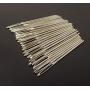 yueton 40pcs 2.7 inch Metal Large Eye Blunt Needles Yarn Needles for Knitting Crochet Projects (Sliver End)