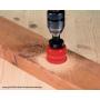 RUKO 106209 Bi-Metal Hole Saw Arbor, A6, Fits Hole Saws 1-1/4'' to 8-1/4''