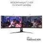 Asus ROG Strix XG49VQ 49” Curved Gaming FreeSync Monitor 144Hz Dual Full HD HDR Eye Care with DP HDMI Black