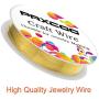 Paxcoo 6 Pack Jewelry Beading Wire for Jewelry Making Supplies and Craft (24 Gauge)