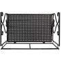Microwave Stand Metal Microwave oven Shelf Rack DoubleWin Dish Rack Kitchen Organizer Counter Cabinet Storage Racks-Black