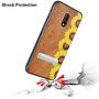 HHDY Compatible with Oneplus 6t Case, Sunflower Design with Metal Kickstand Anti-Fingerprint Protective Phone Case Cover for Oneplus 7